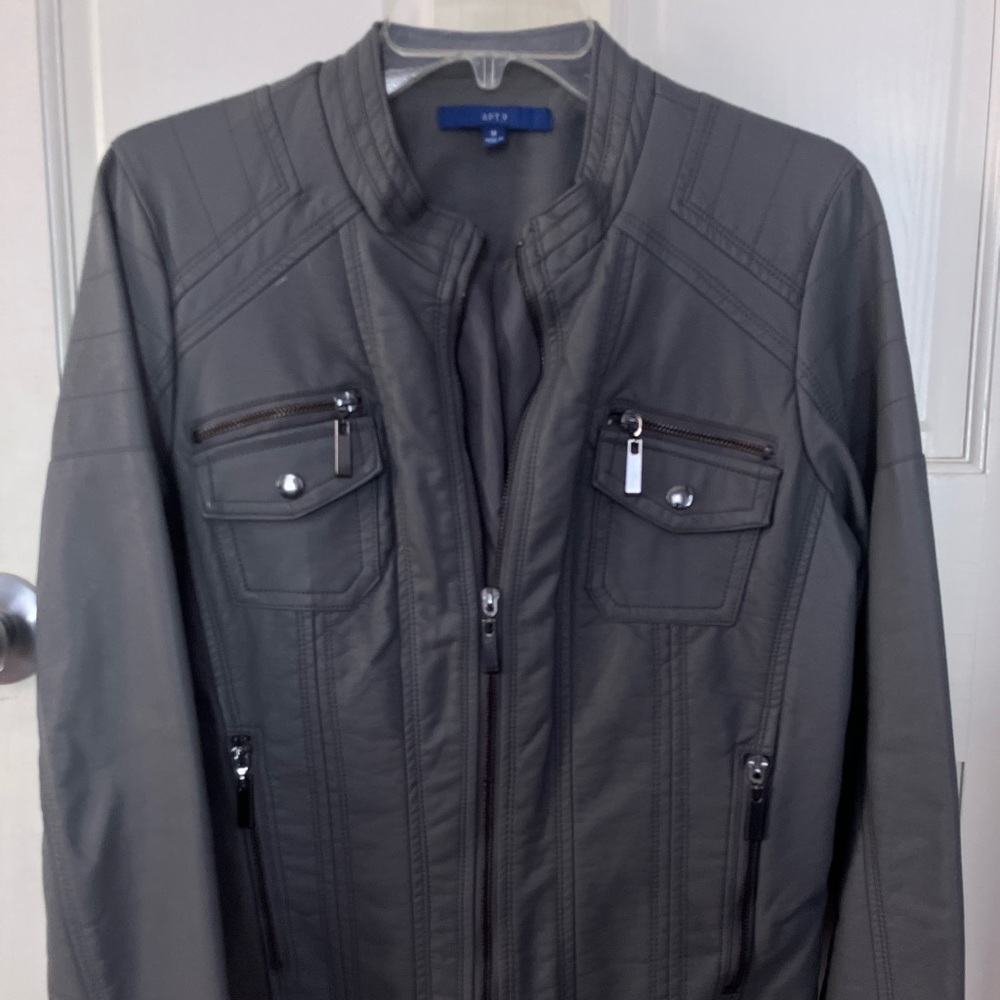 Brand new Apt. 1 faux leather jacket